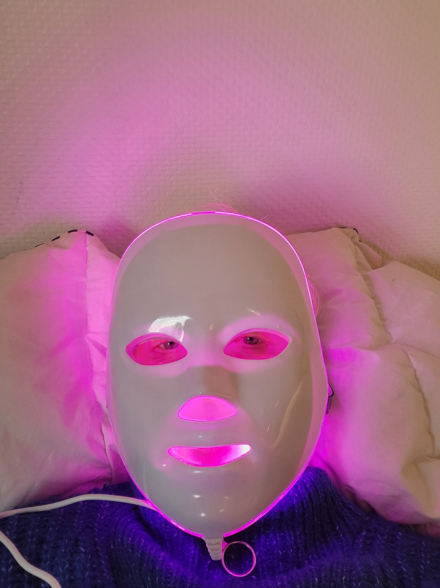 LED Foton Terapi Ansiktsmask med 7 färger