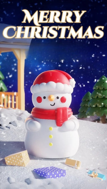 ❄️ “Skapa Vintermagi På Sekunder” – Snögubbens nattlampa