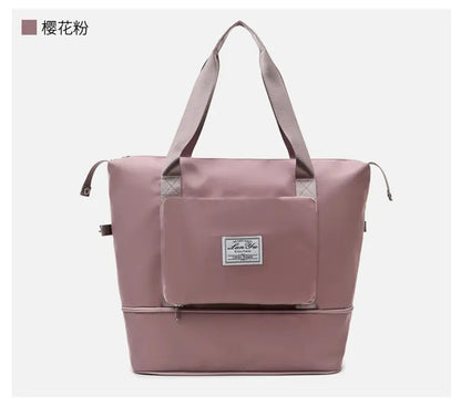 Hopfällbar handbagage för Kvinnor - Stor Kapacitet