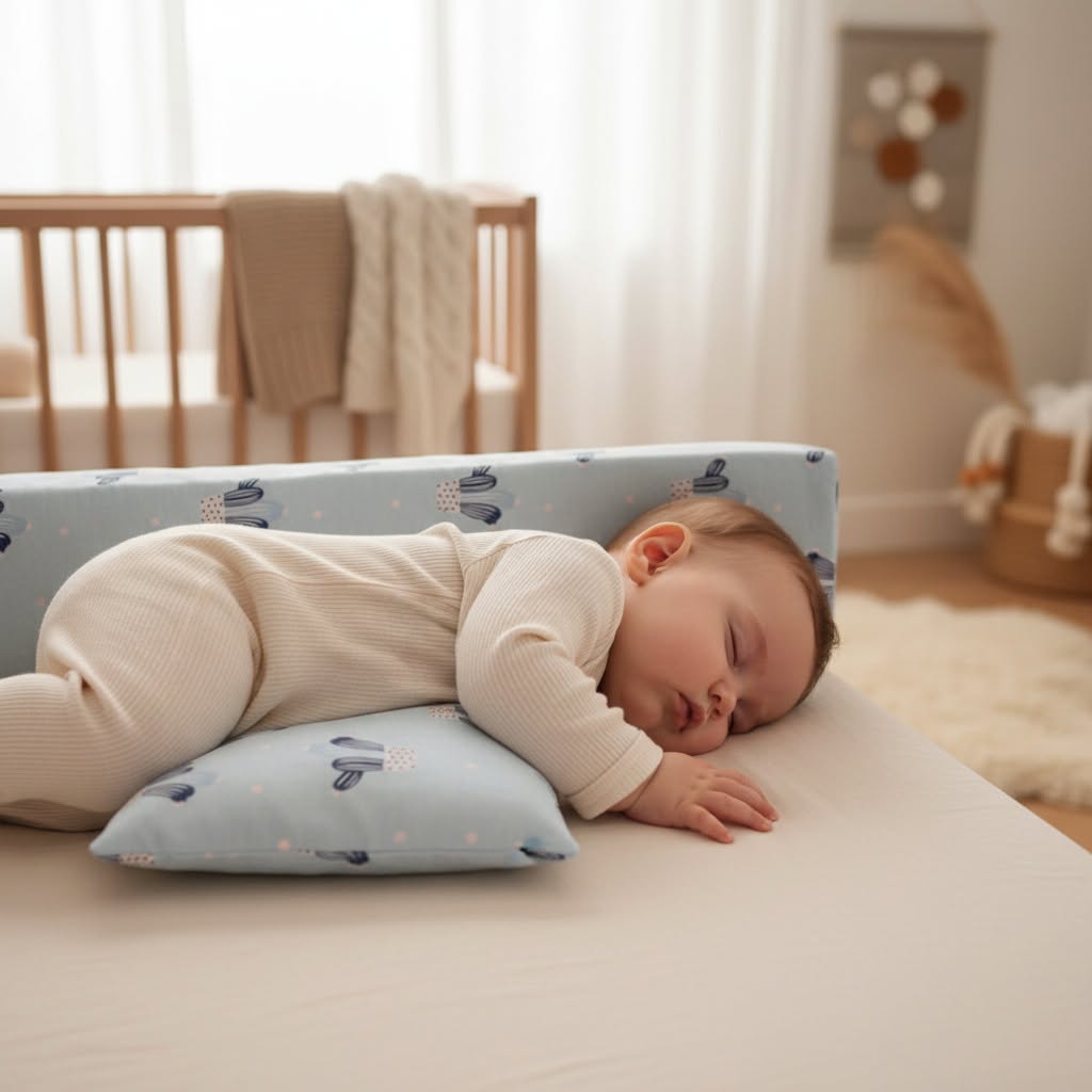 Babykudde – sidosovningskudde för spädbarn