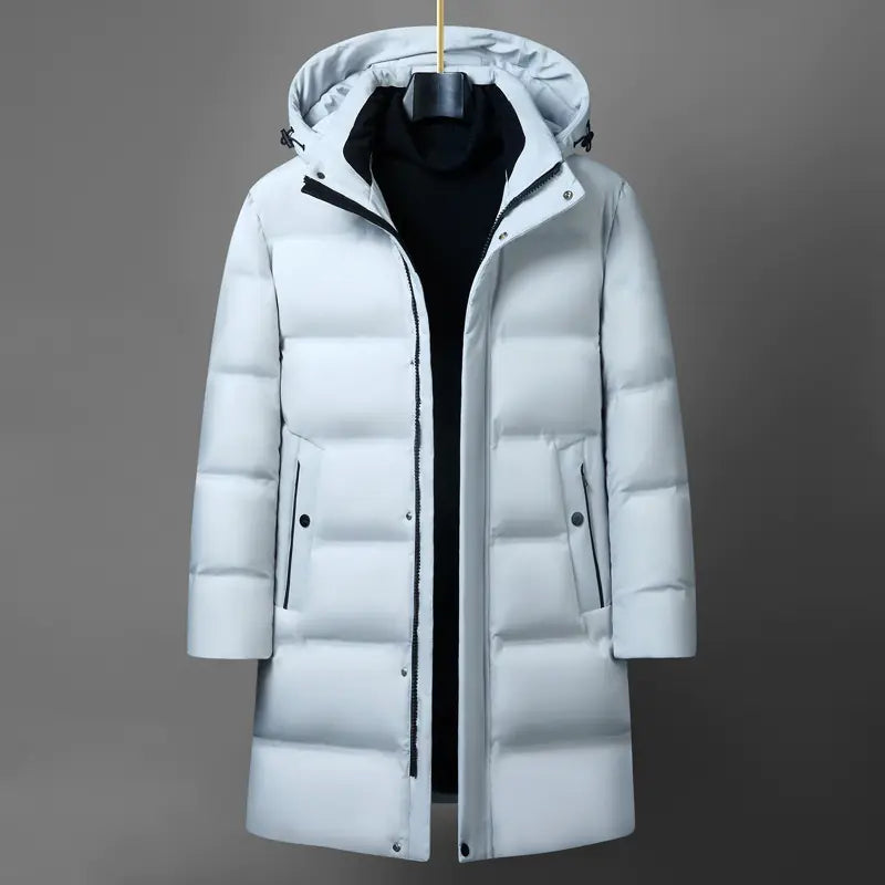 Pufferjacka för män - varm vinterjacka med stil och komfort